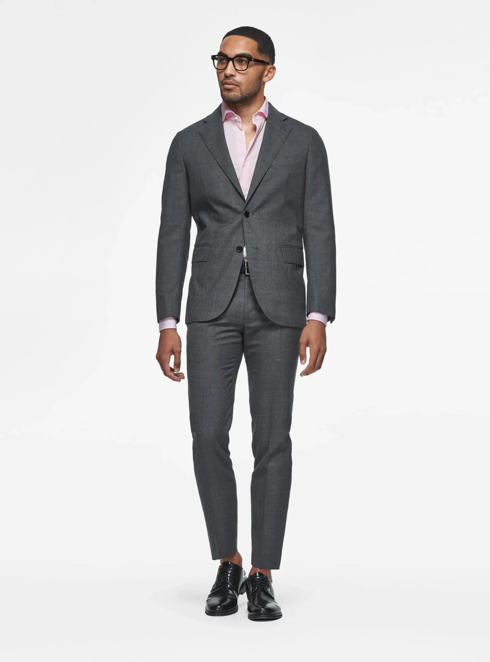 Abito asfalto in pura lana Vitale Barberis Canonico