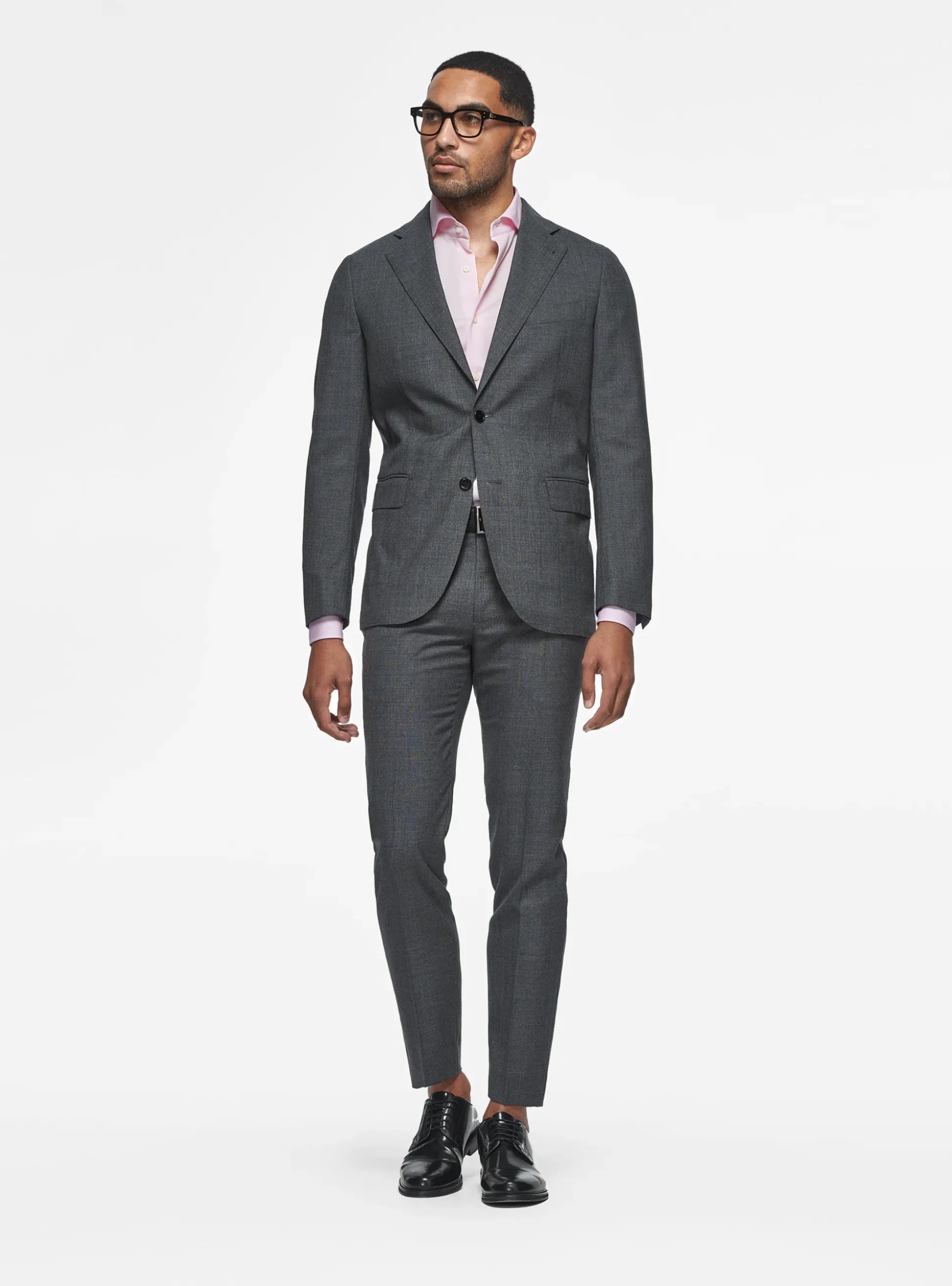 Abito asfalto in pura lana Vitale Barberis Canonico