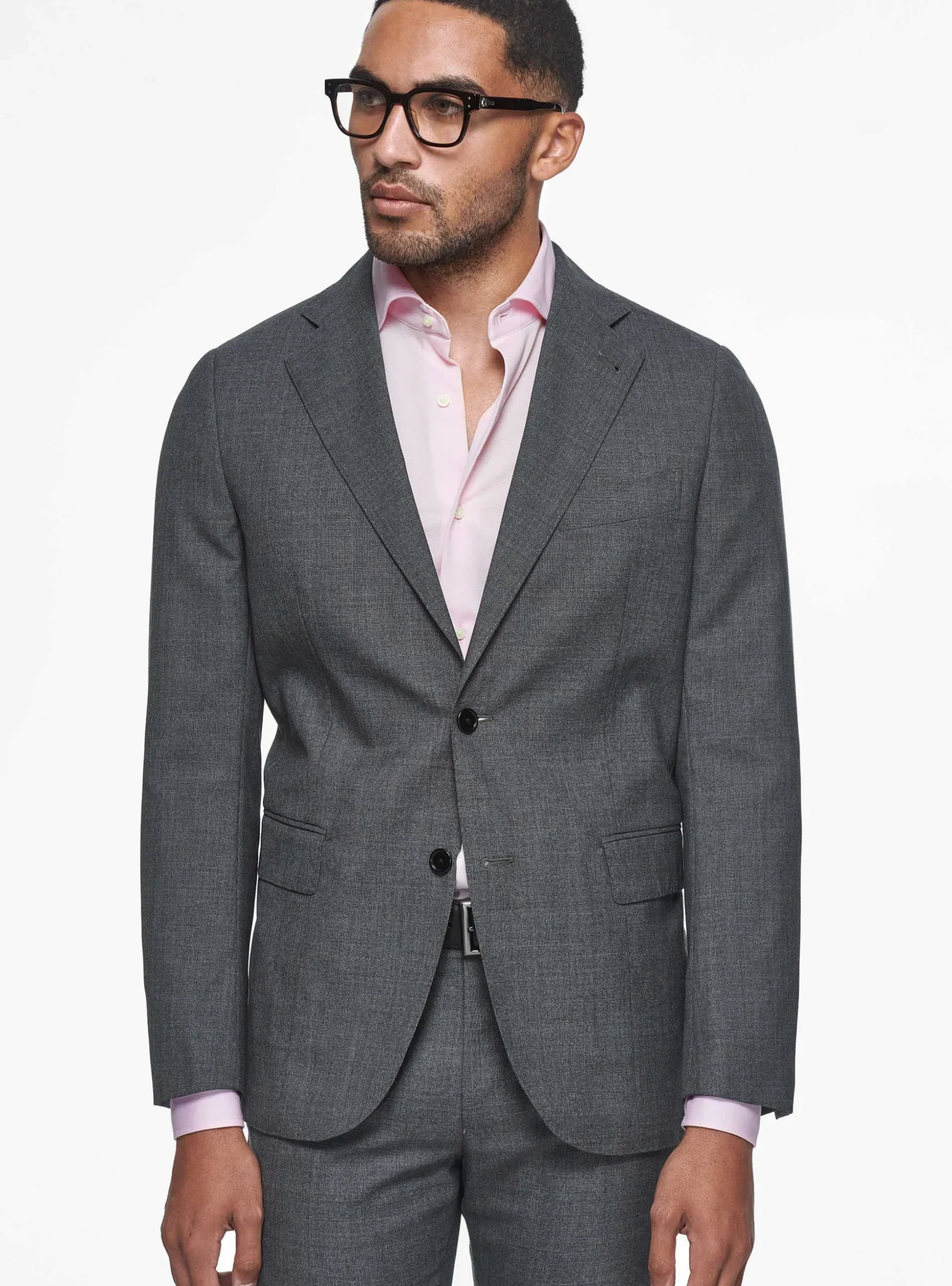 Abito asfalto in pura lana Vitale Barberis Canonico