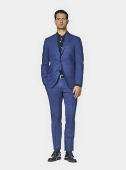 Abito blu in pura lana Vitale Barberis Canonico