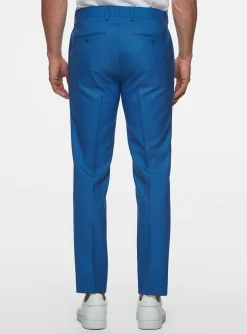 Abito ceruleo in pura lana Vitale Barberis Canonico