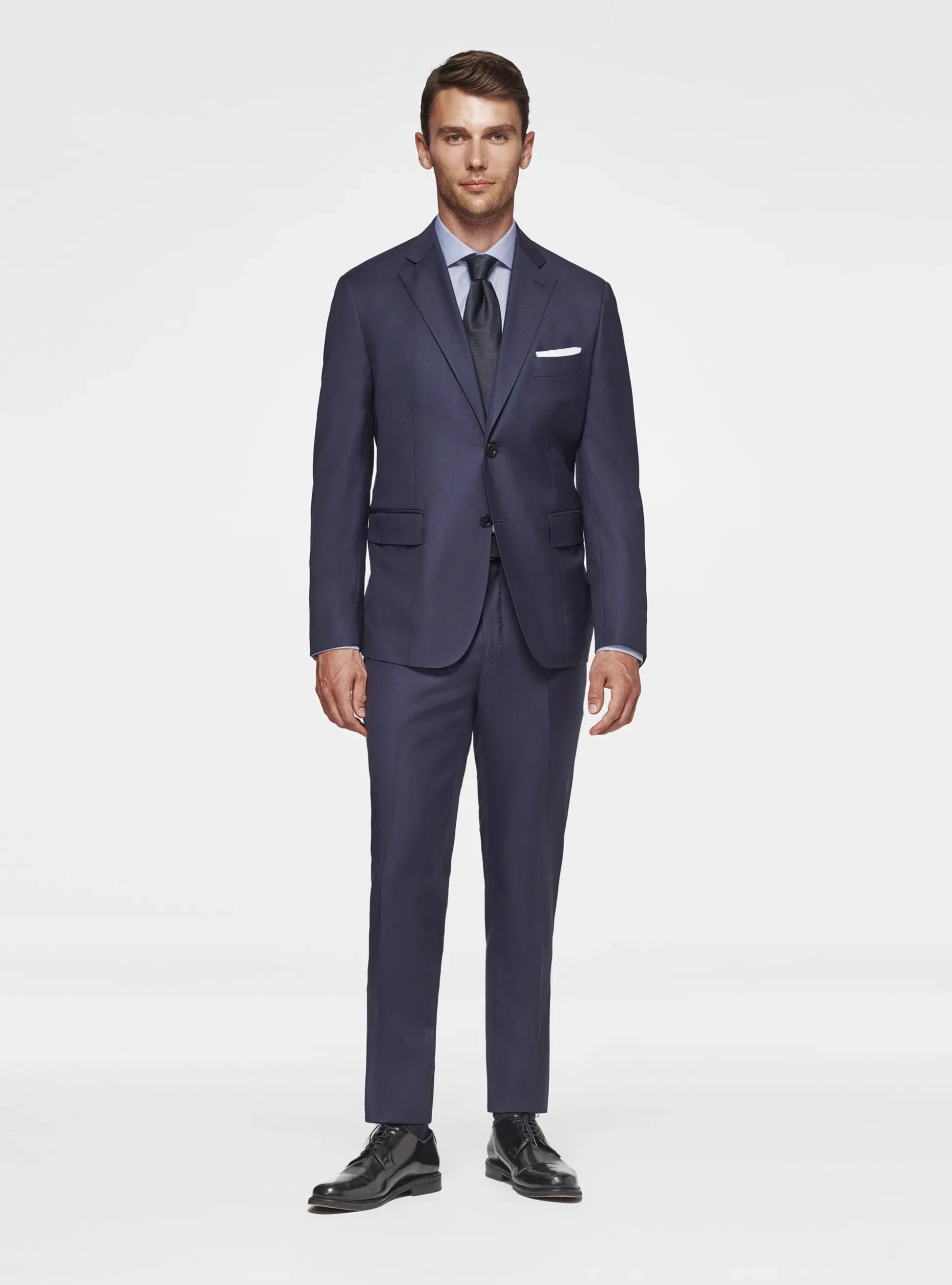Abito drop 4 in pura lana Vitale Barberis Canonico