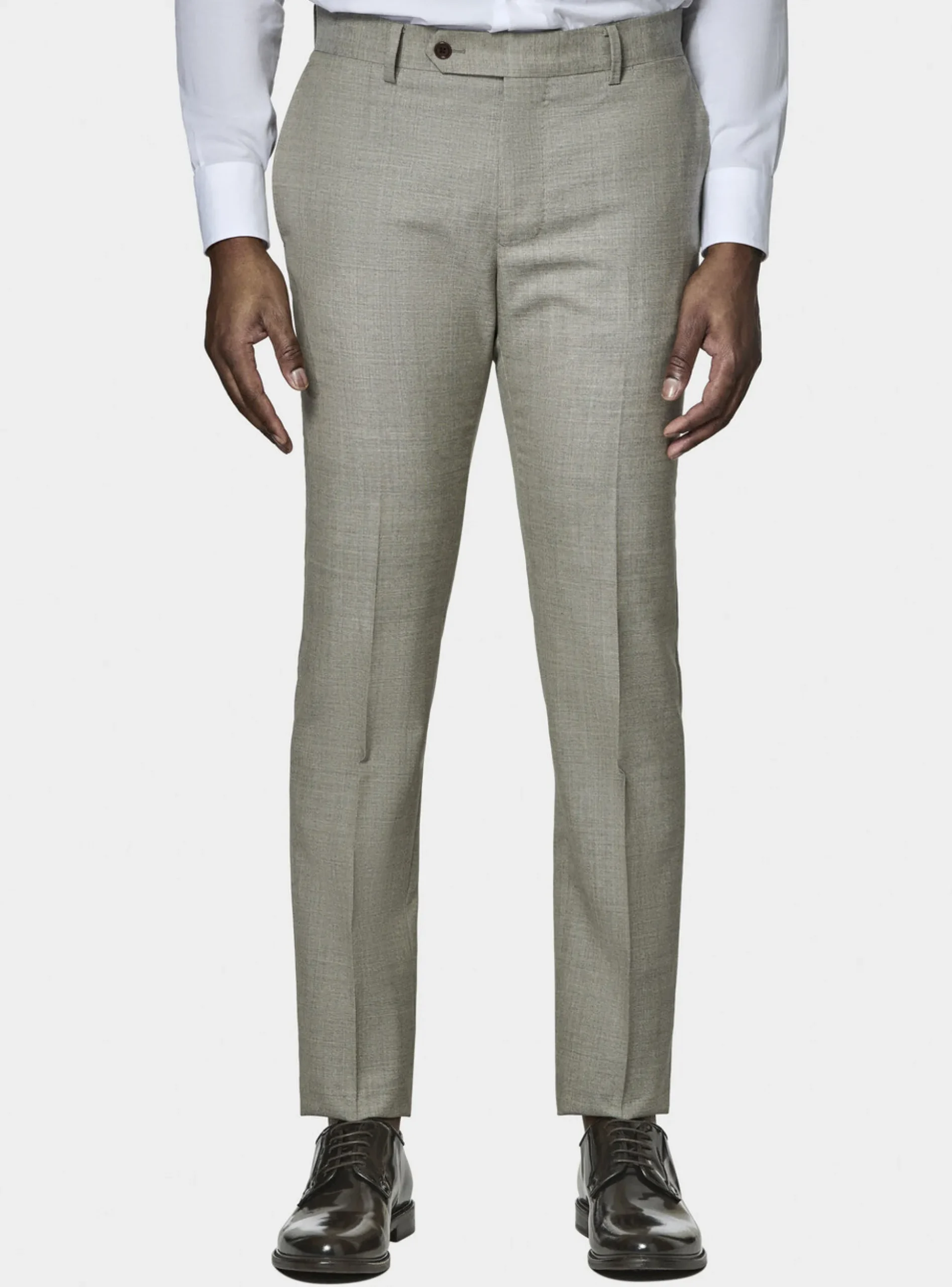 Abito ecru in pura lana Vitale Barberis Canonico