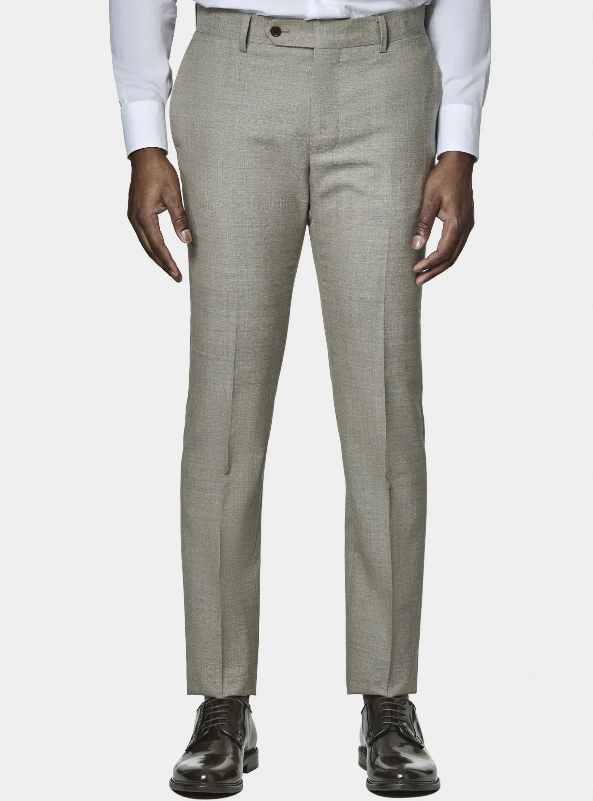 Abito ecru in pura lana Vitale Barberis Canonico