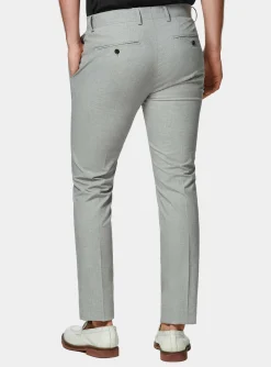 Abito grigio in cotone stretch