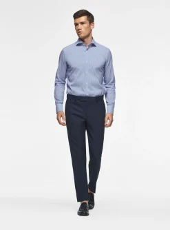 Abito navy in pura lana Vitale Barberis Canonico