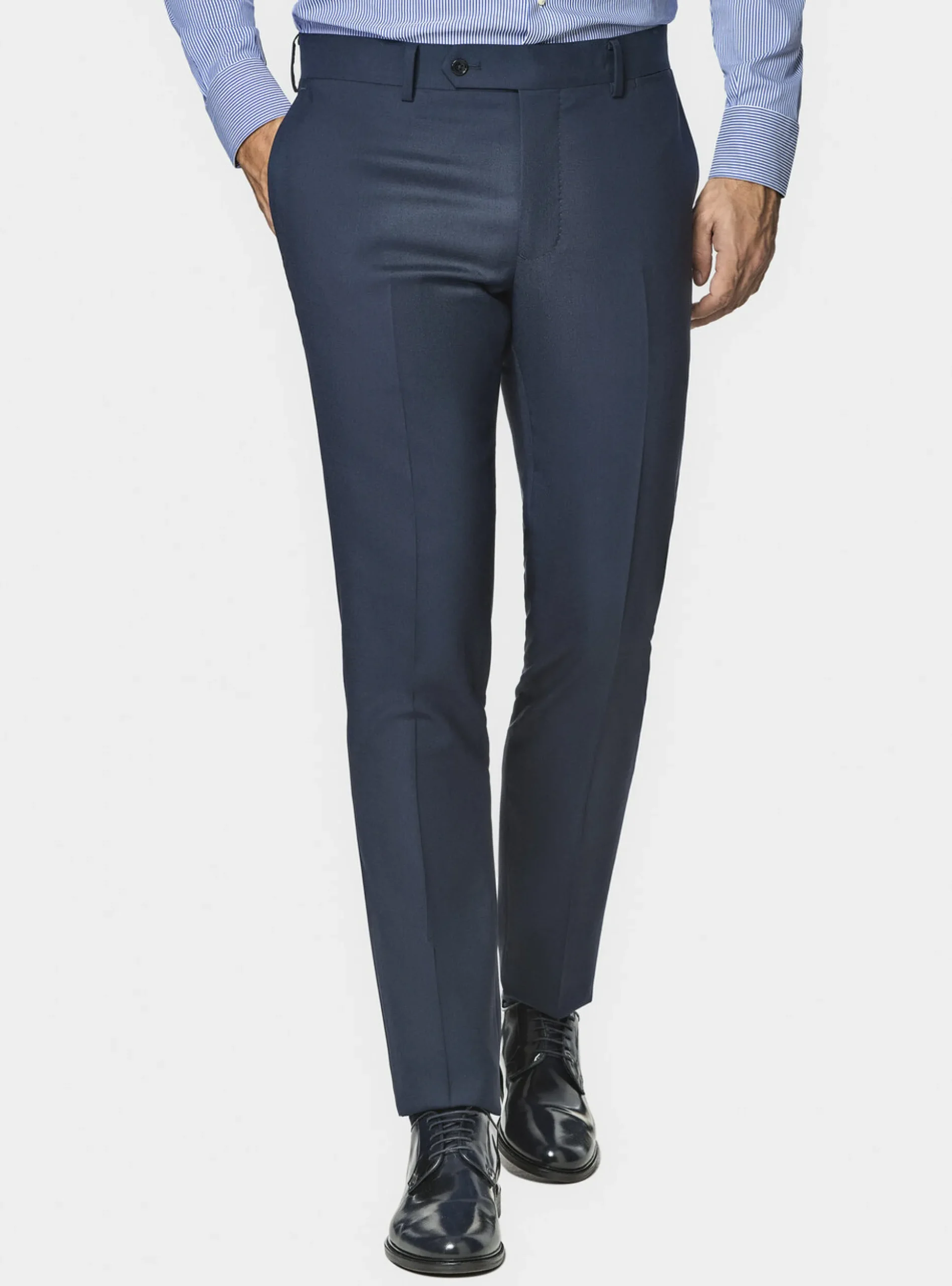 Abito navy in pura lana Vitale Barberis Canonico