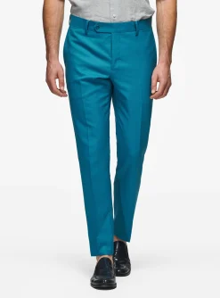 Abito petrolio in pura lana Vitale Barberis Canonico
