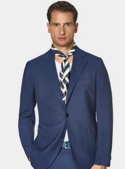 Abito travel navy in lana Cerruti
