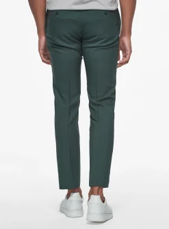 Abito verde in pura lana Vitale Barberis Canonico