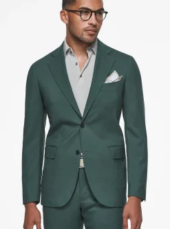 Abito verde in pura lana Vitale Barberis Canonico