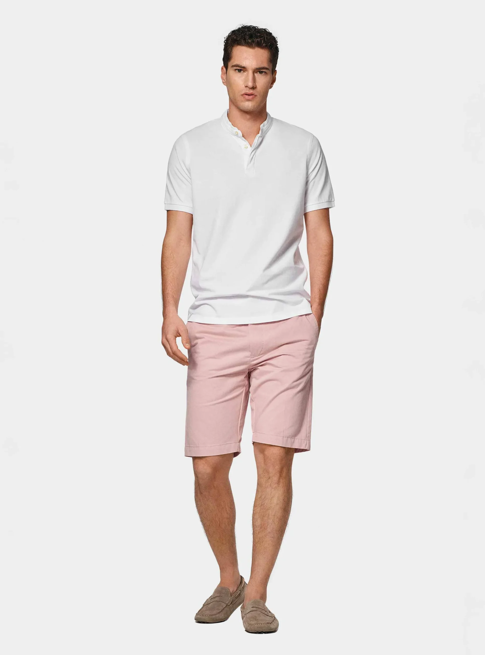 Bermuda in twill di cotone