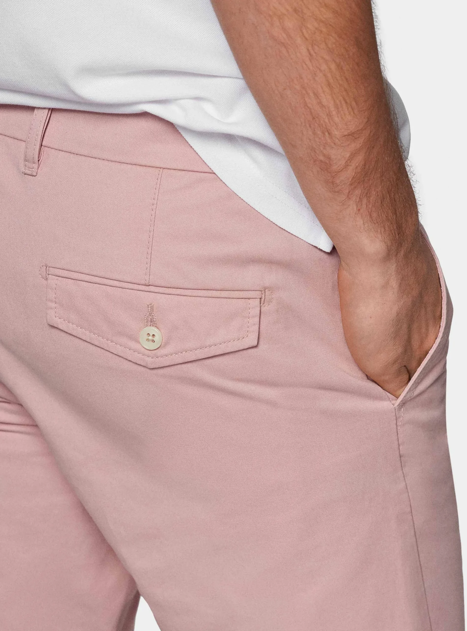 Bermuda in twill di cotone