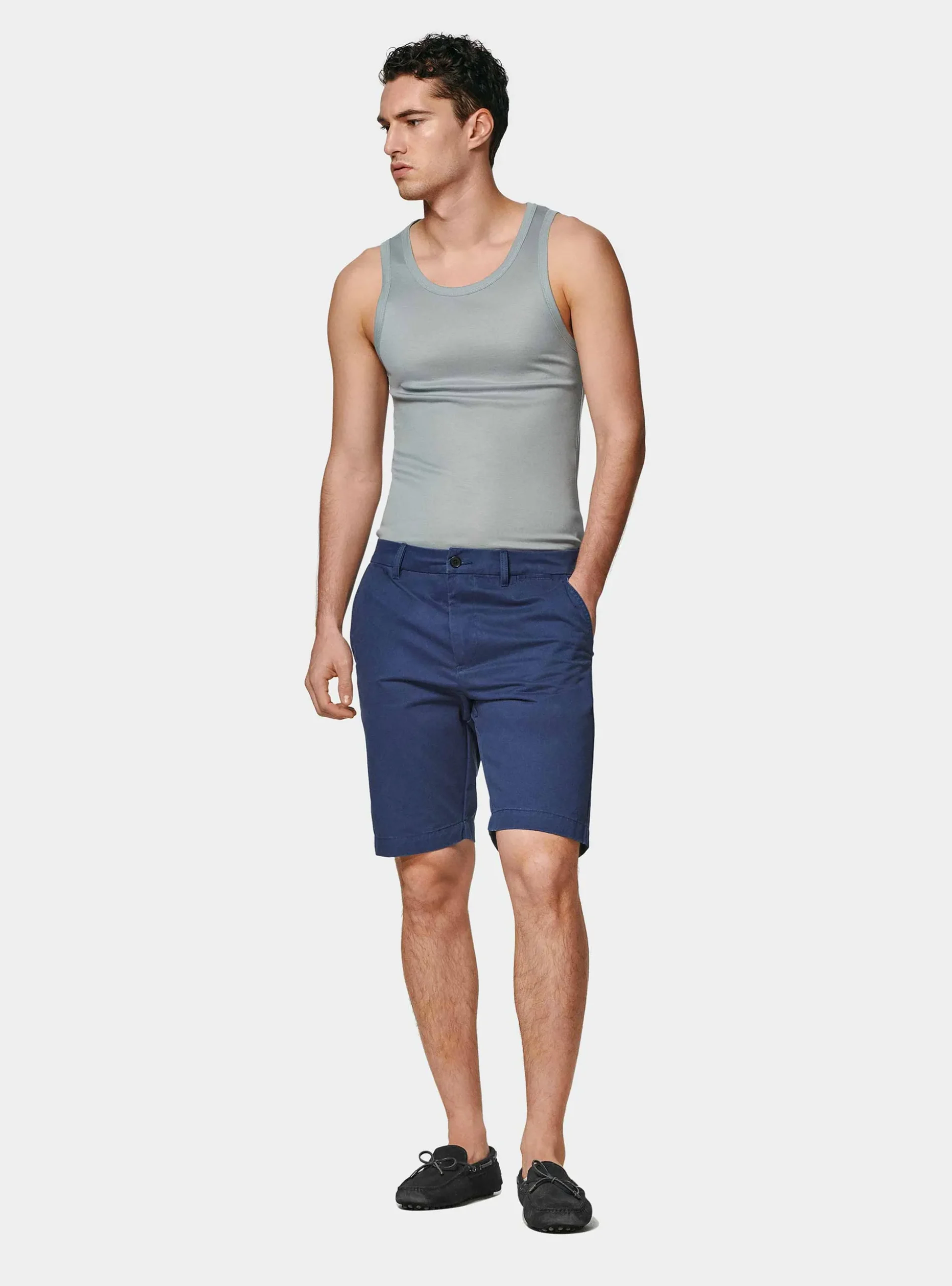 Bermuda in twill di cotone