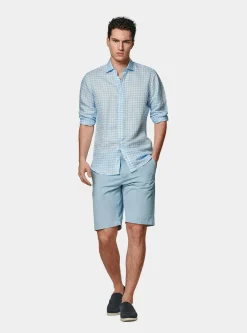 Bermuda in twill di cotone