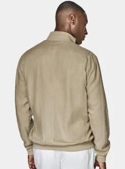Bomber in puro lino