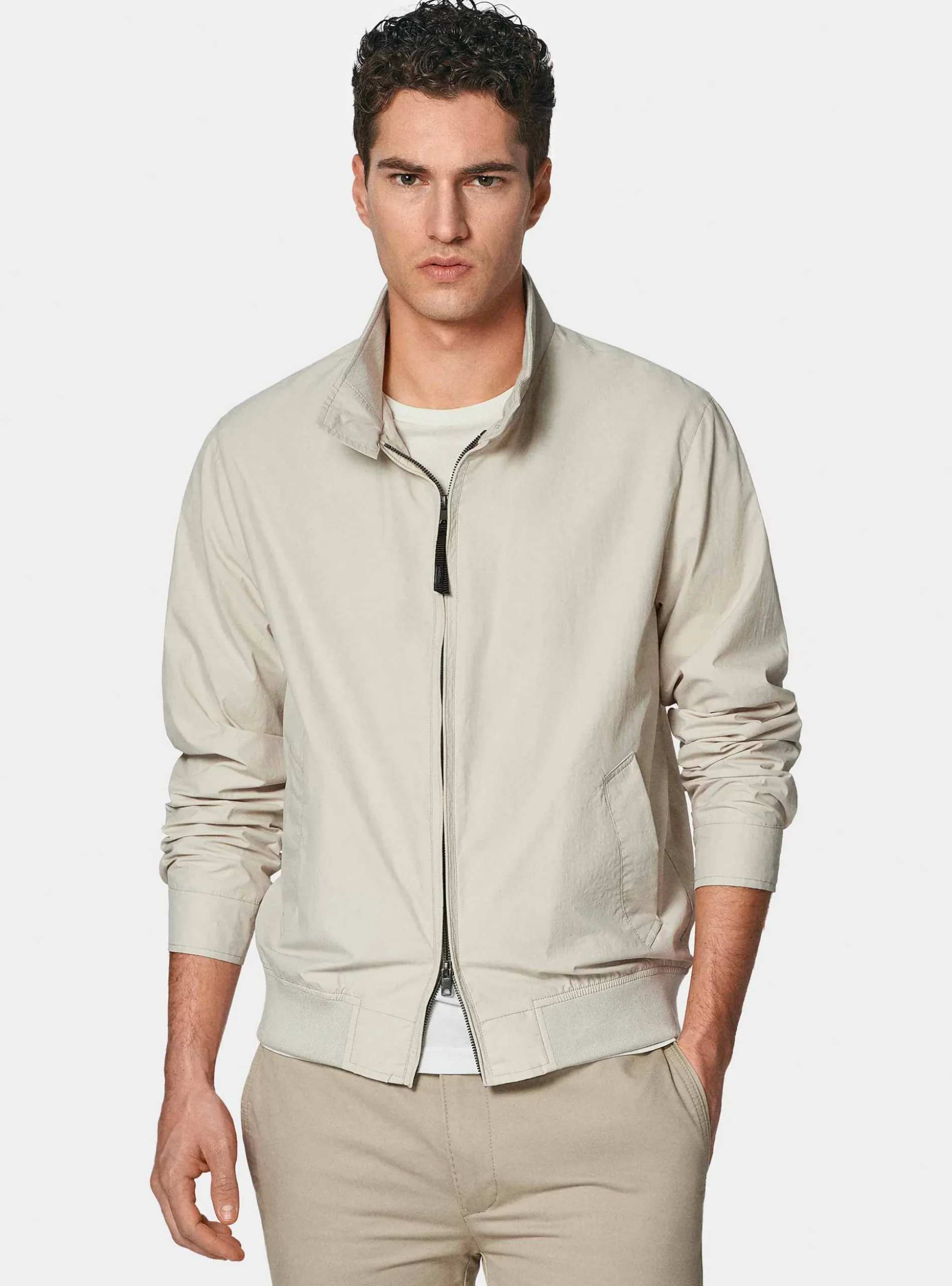 Bomber in tessuto tecnico