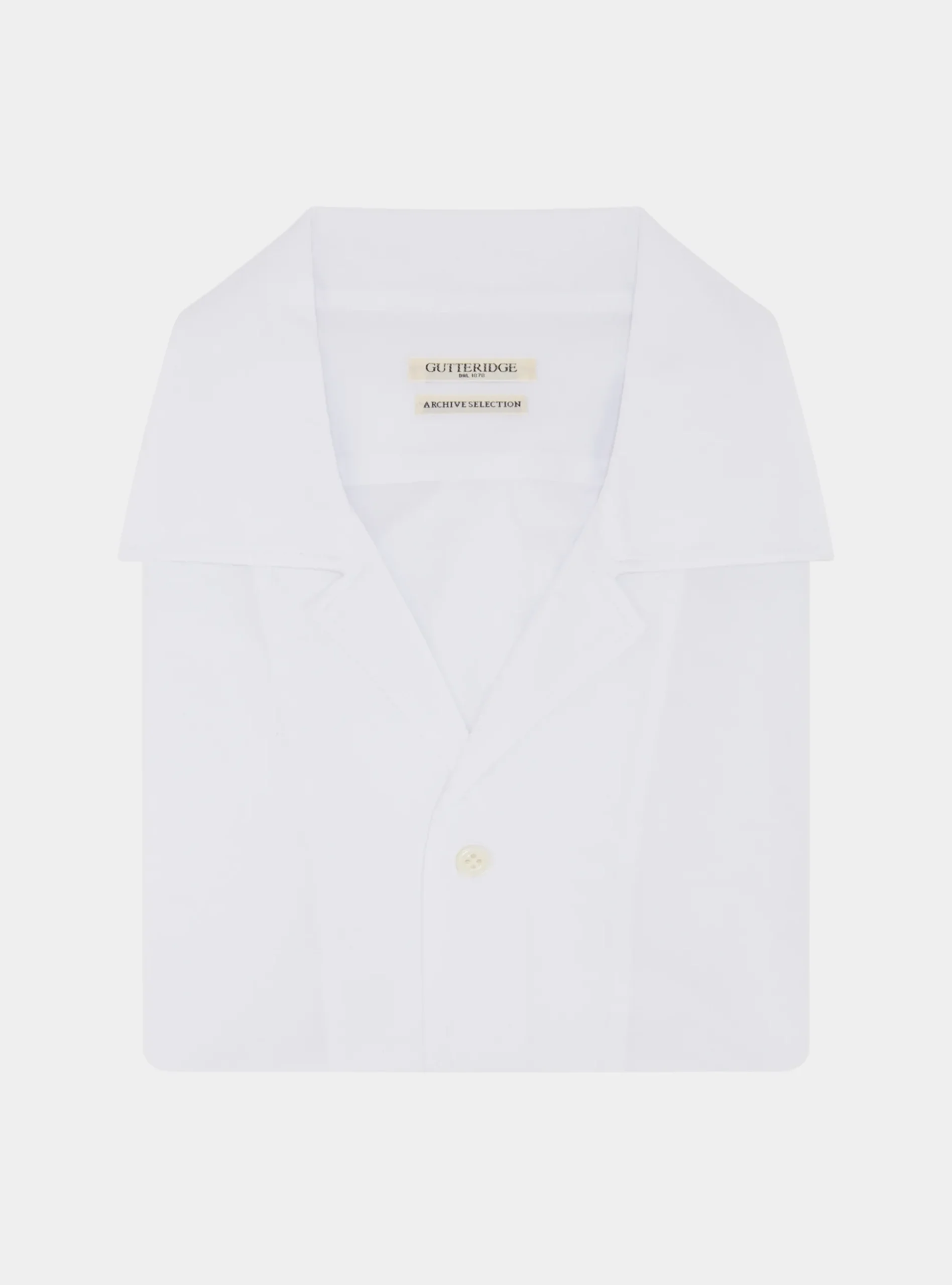 Camicia bowling in jersey di cotone