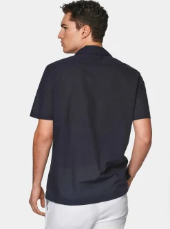 Camicia bowling in puro cotone