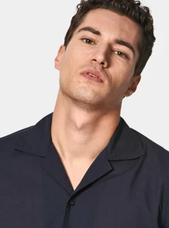 Camicia bowling in puro cotone
