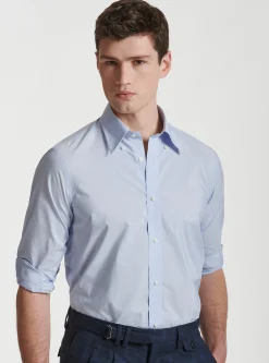 Camicia collo button down in misto cotone Ecomade
