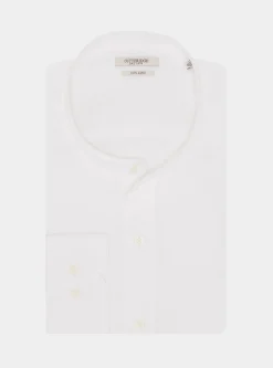 Camicia coreana in puro lino