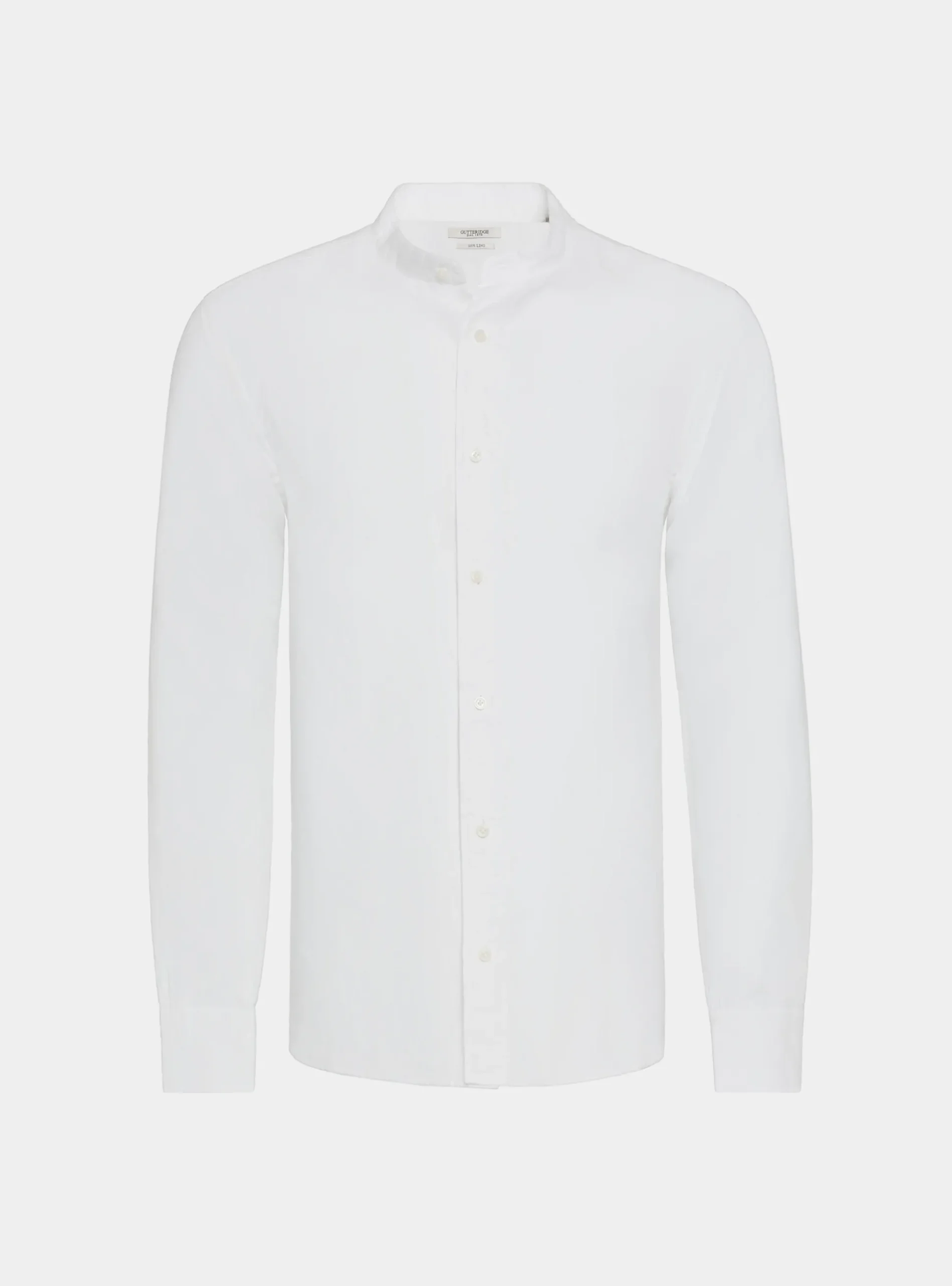 Camicia coreana in puro lino