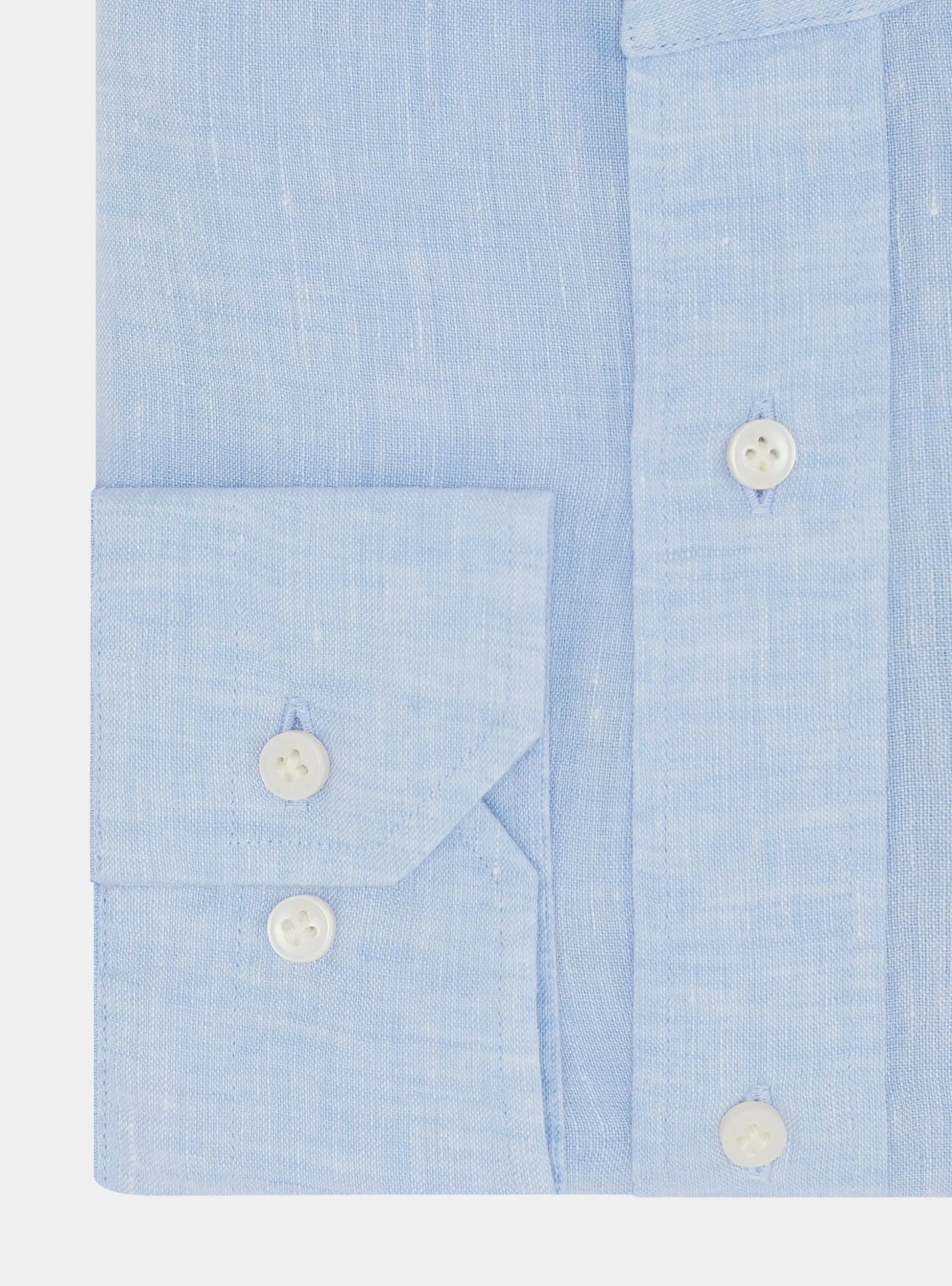 Camicia coreana in puro lino