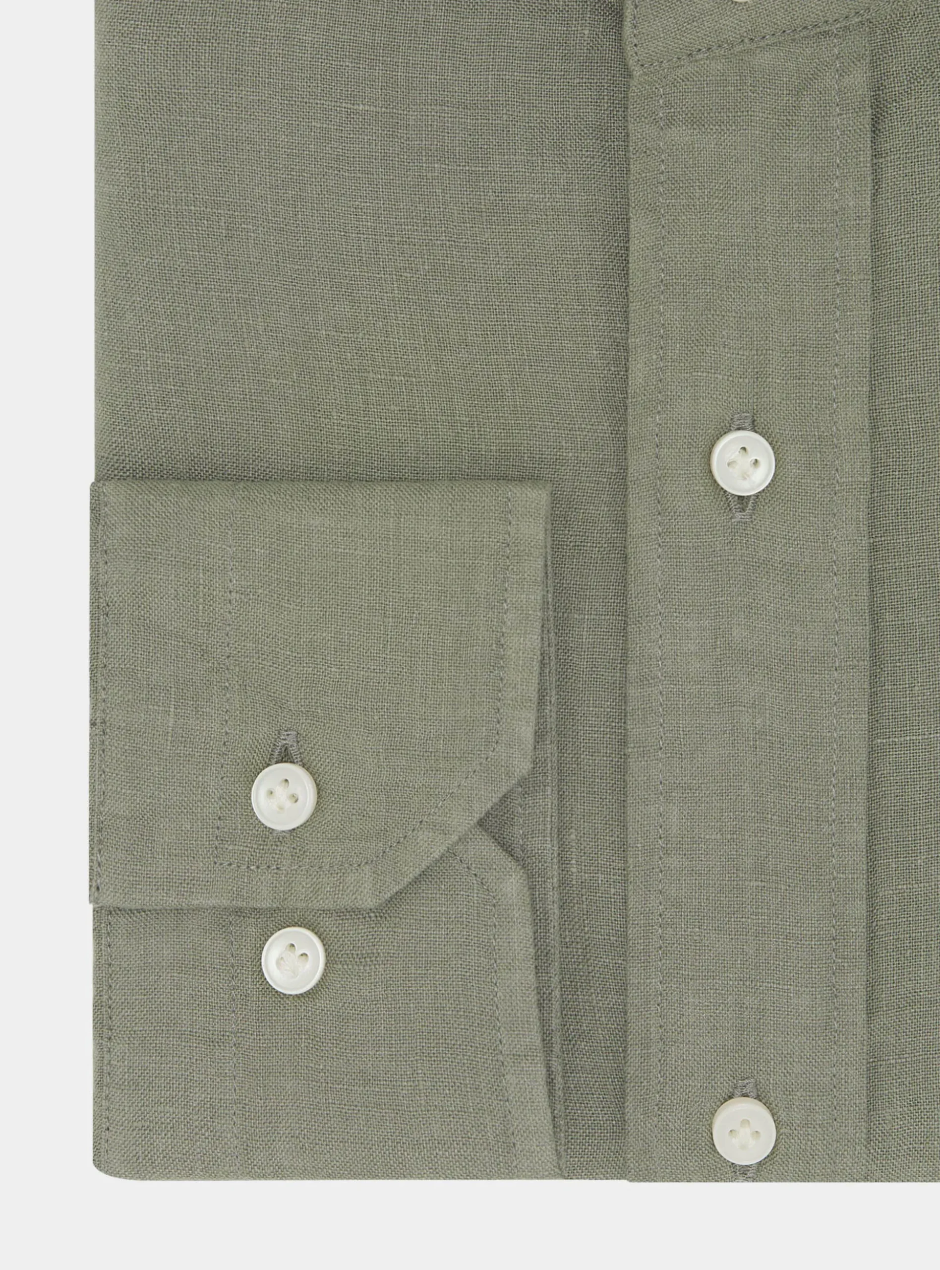 Camicia coreana in puro lino