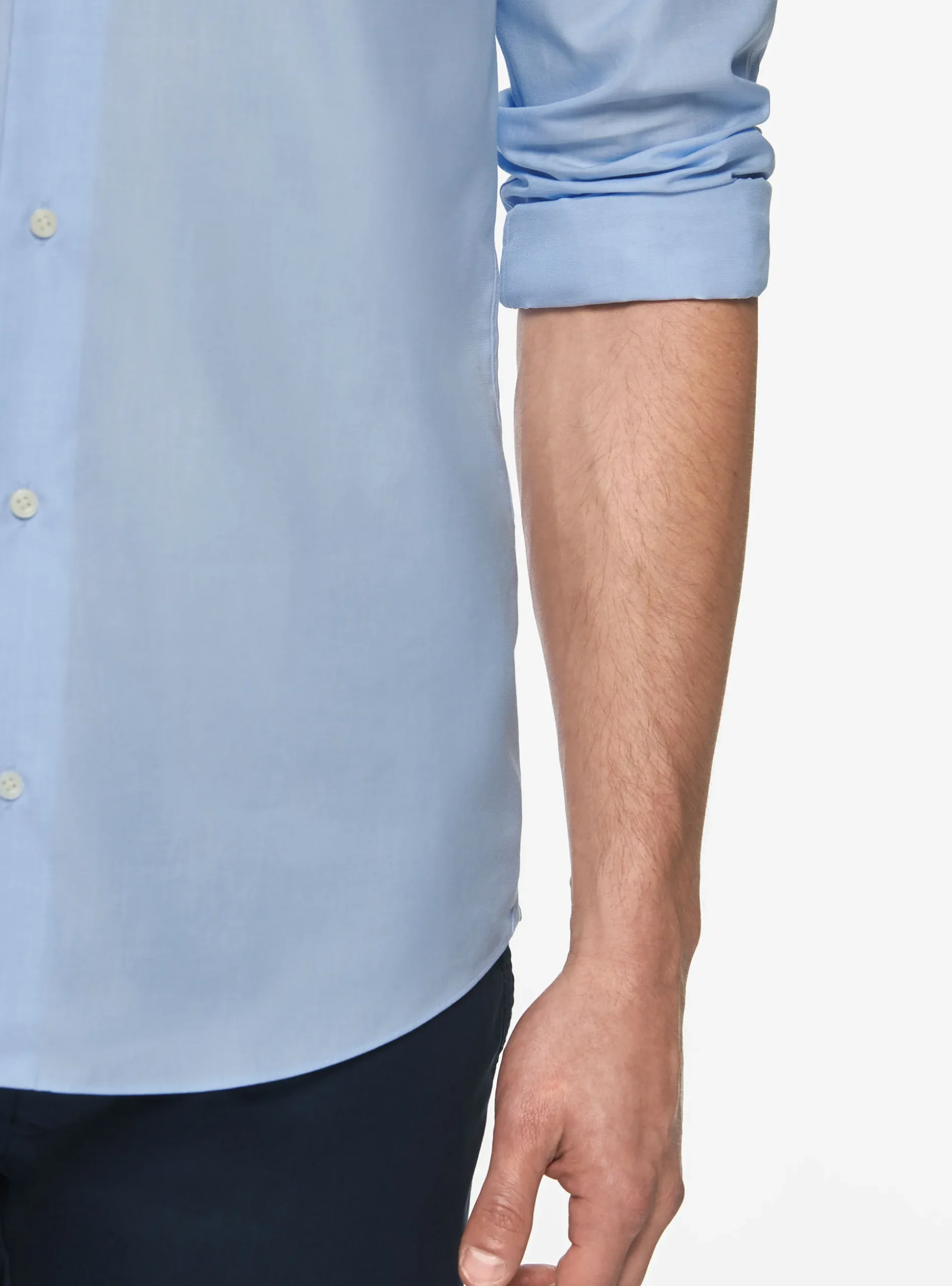 Camicia in cotone fil a fil