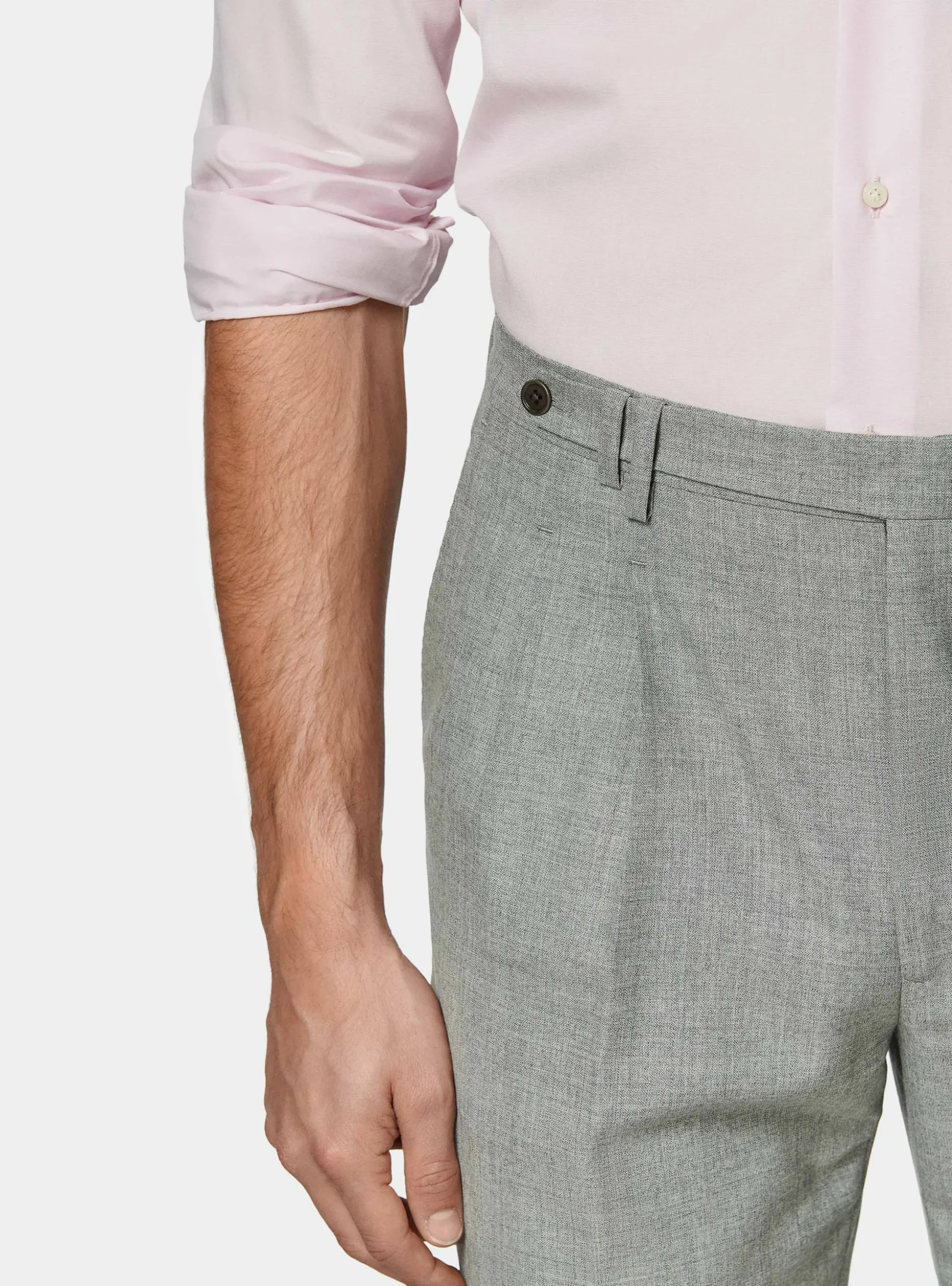 Camicia in fil a fil di cotone
