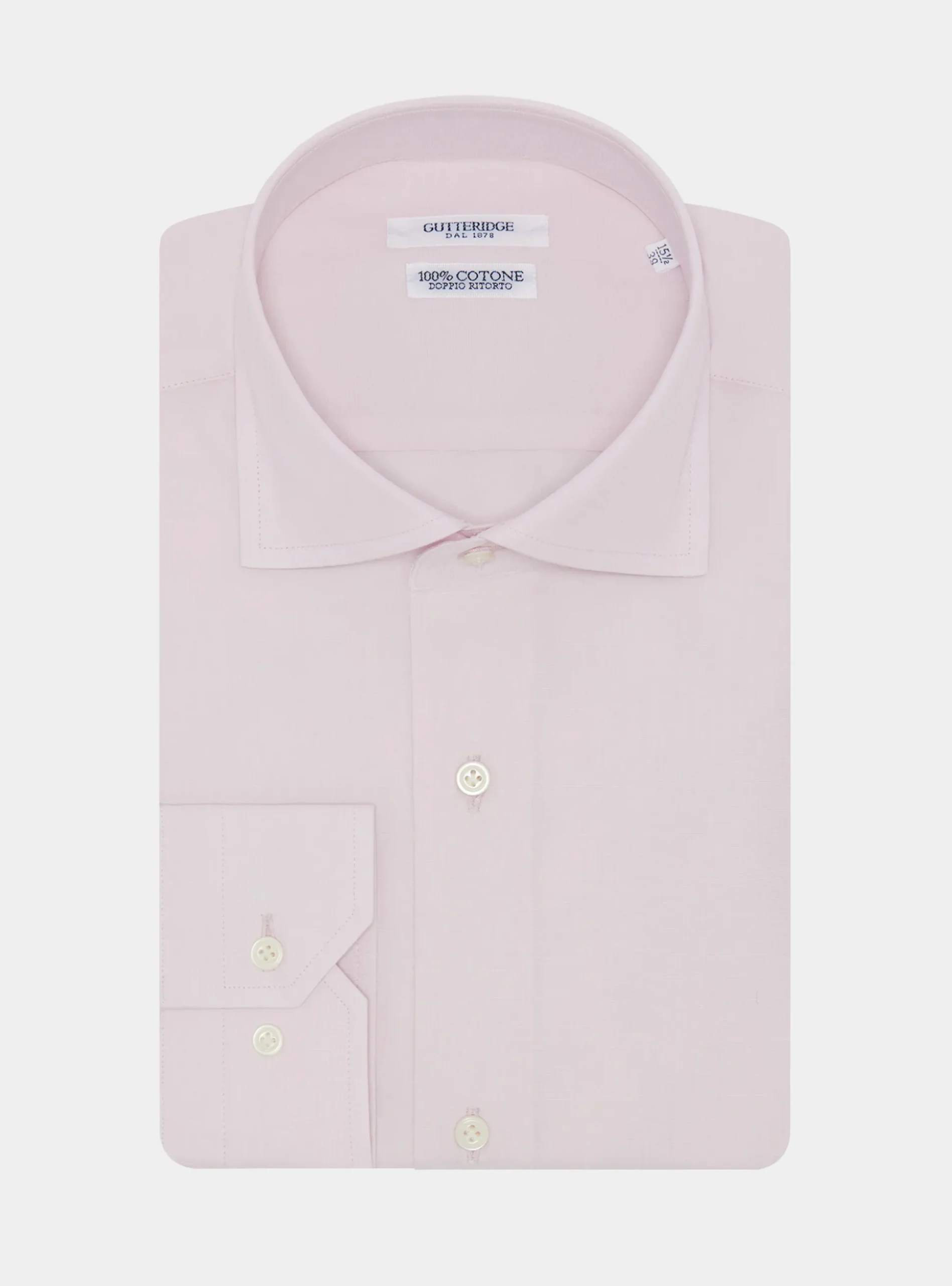 Camicia in fil a fil di cotone