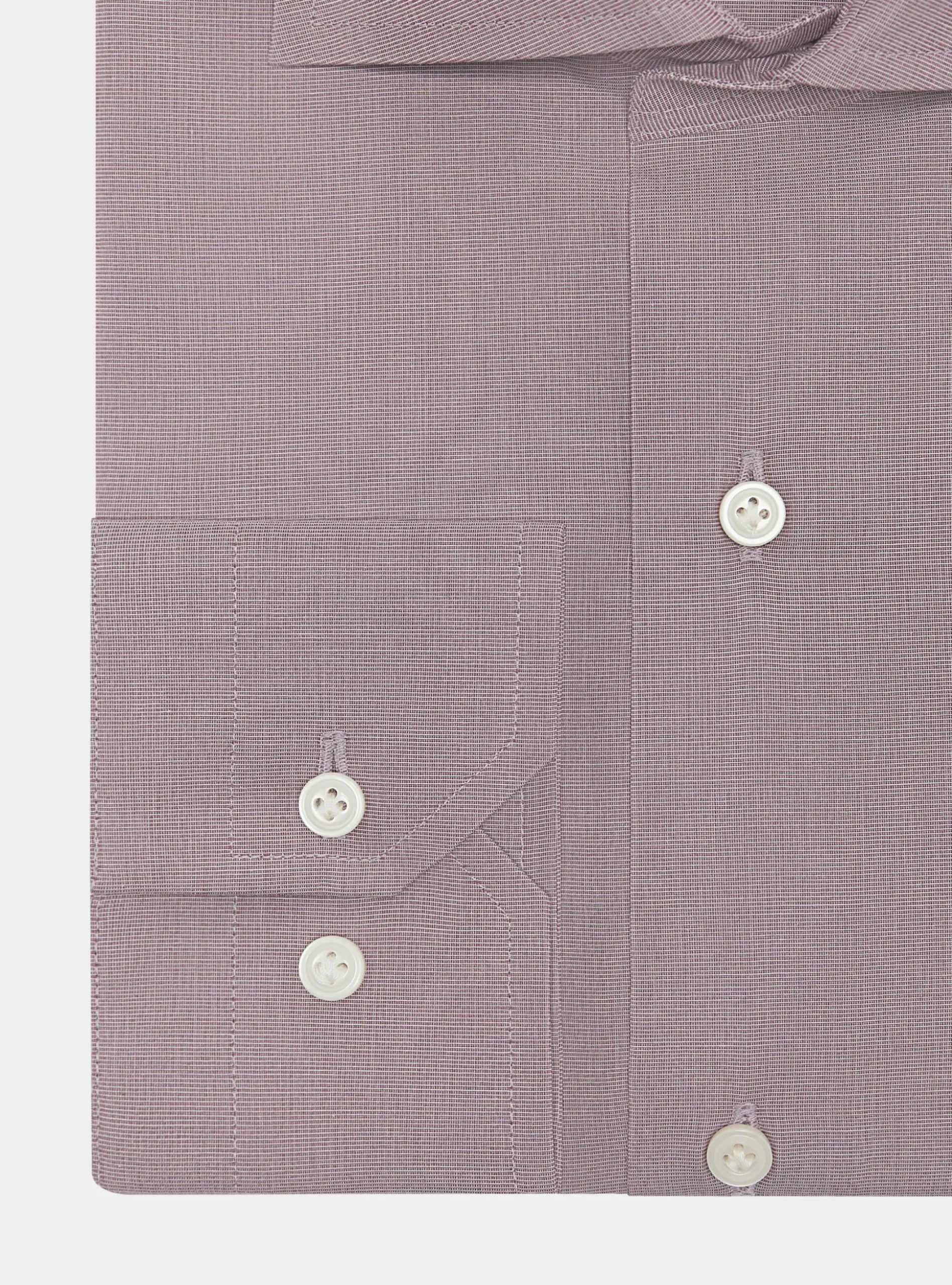 Camicia in fil a fil di cotone