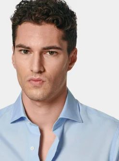 Camicia in fil a fil di cotone