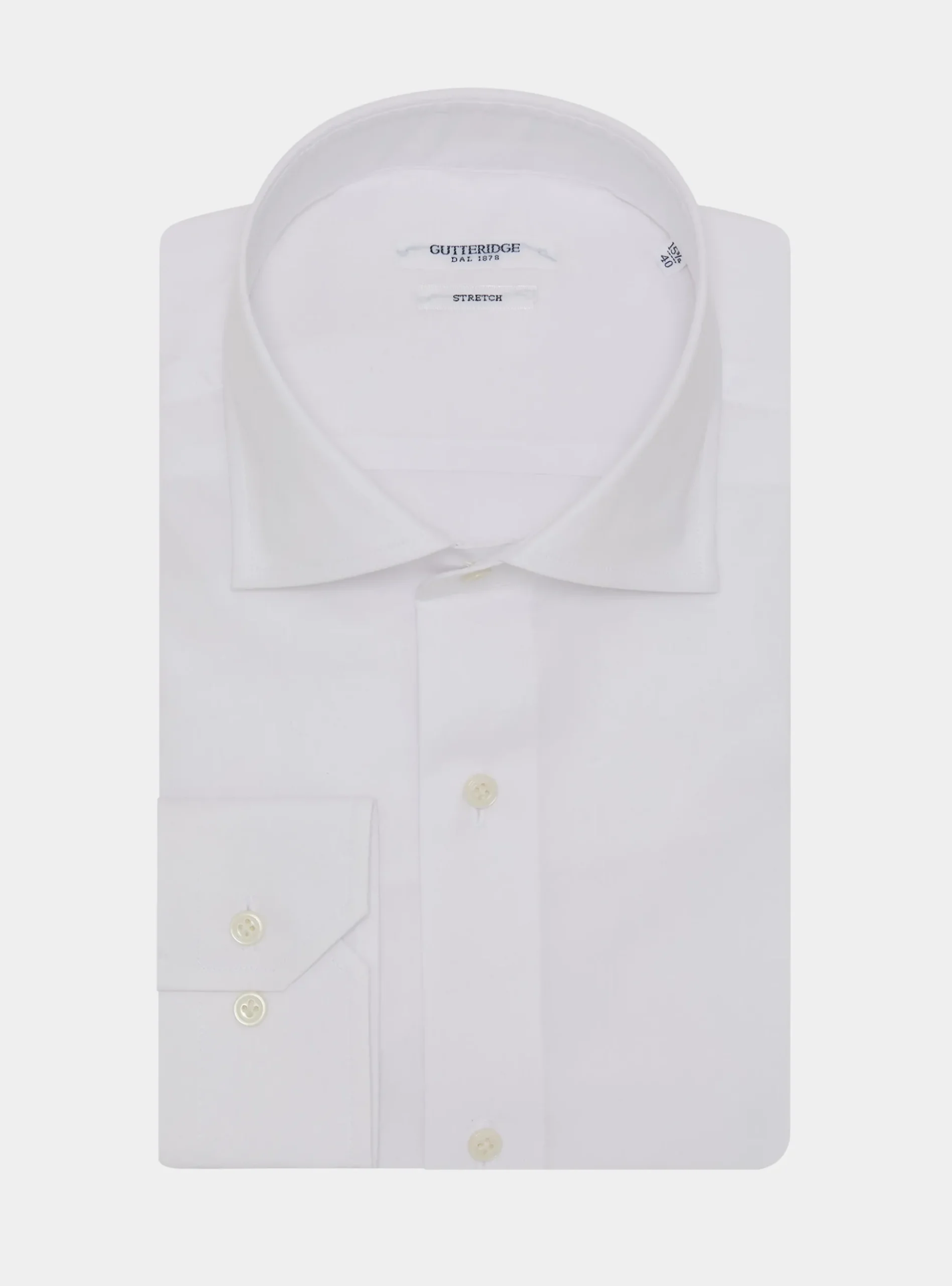 Camicia in popeline stretch