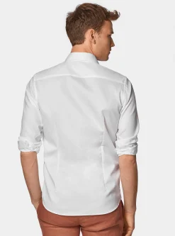 Camicia in puro cotone operato
