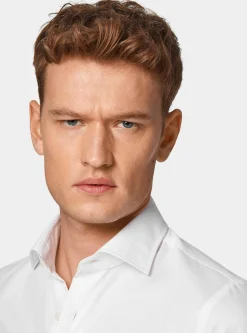 Camicia in puro cotone operato