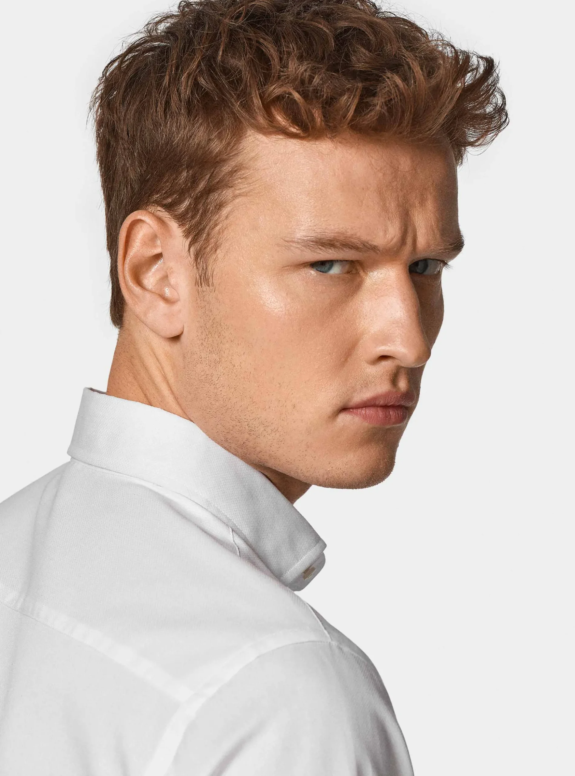 Camicia in puro cotone operato