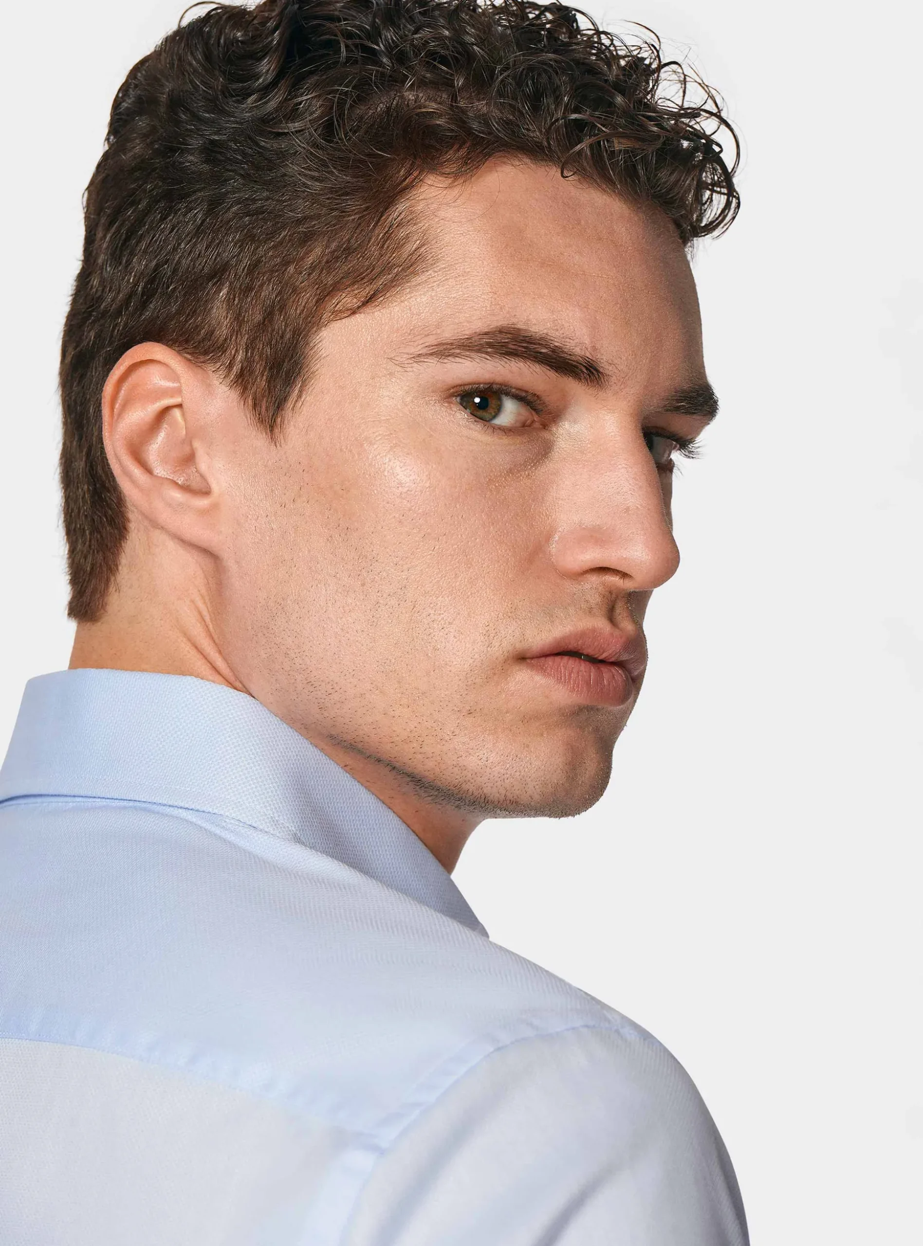 Camicia in puro cotone operato