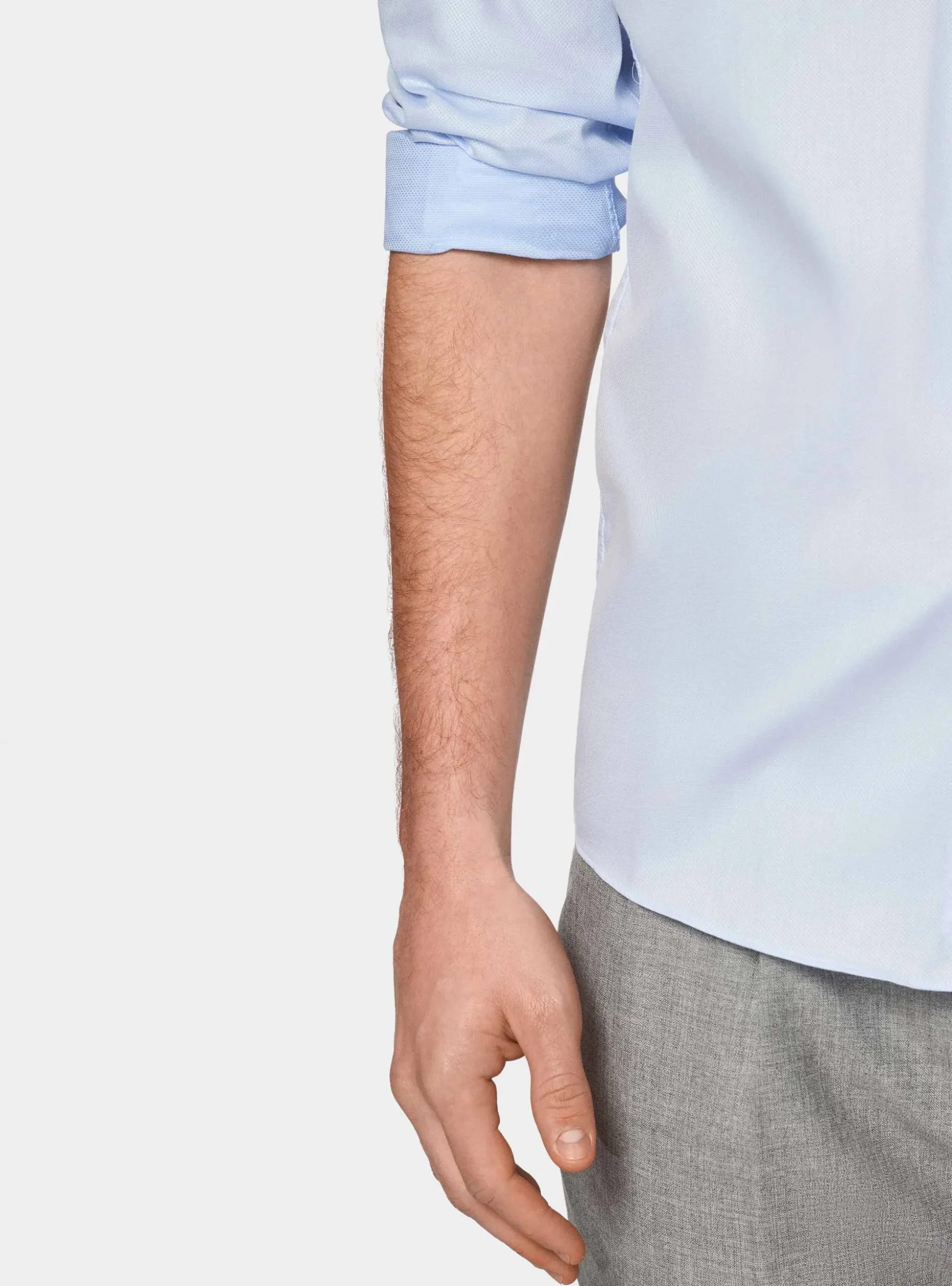 Camicia in puro cotone operato