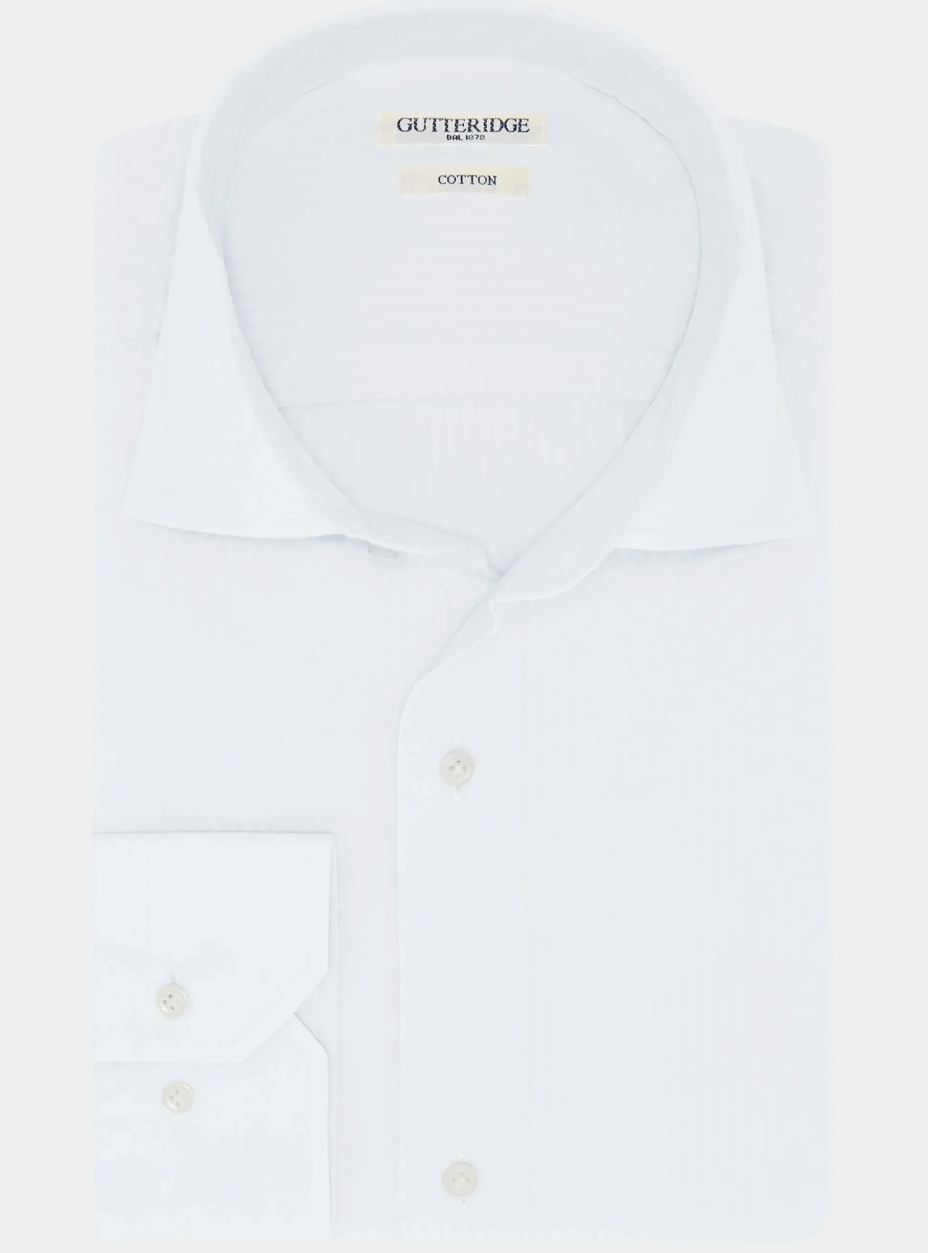 Camicia in puro cotone seersucker