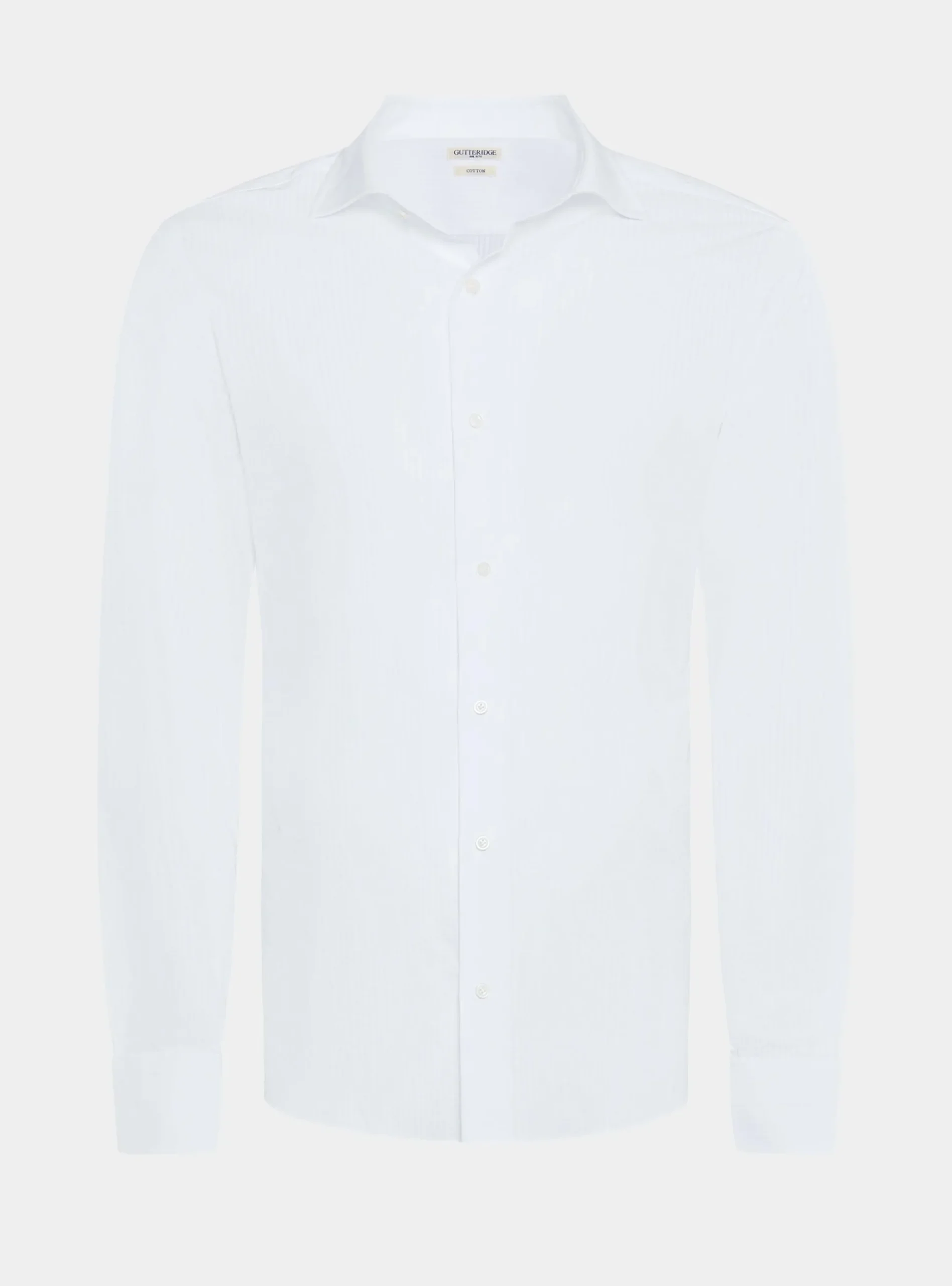 Camicia in puro cotone seersucker