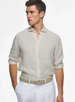 Camicia in puro lino