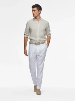 Camicia in puro lino