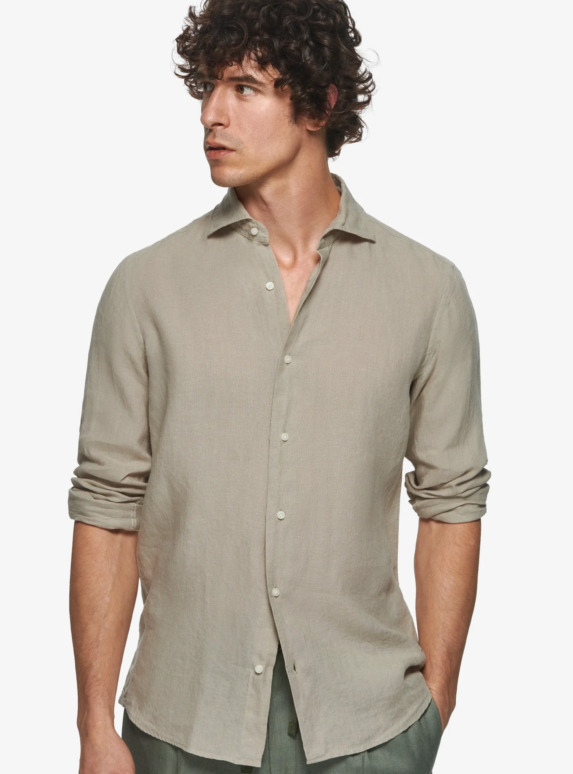Camicia in puro lino