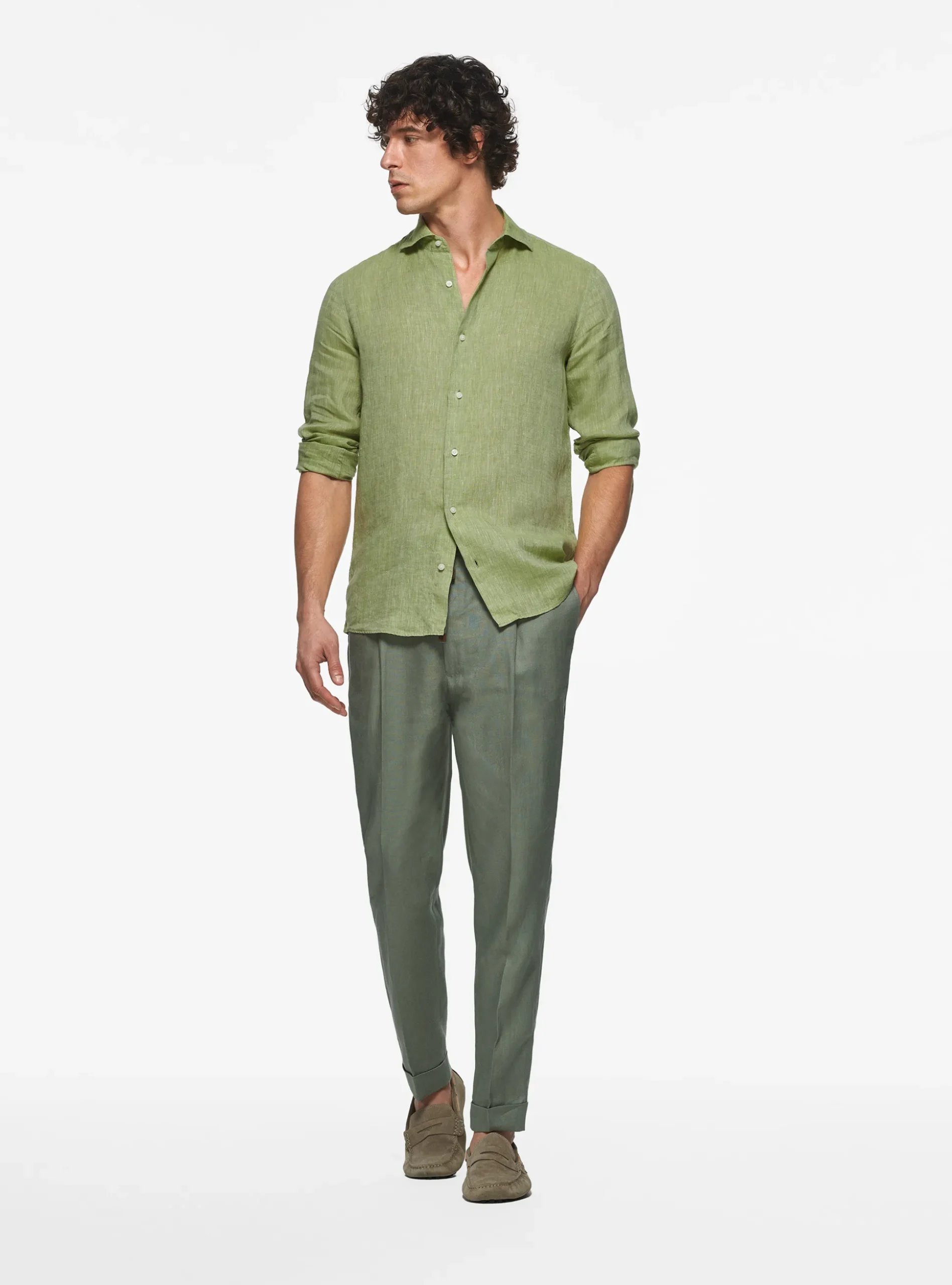 Camicia in puro lino
