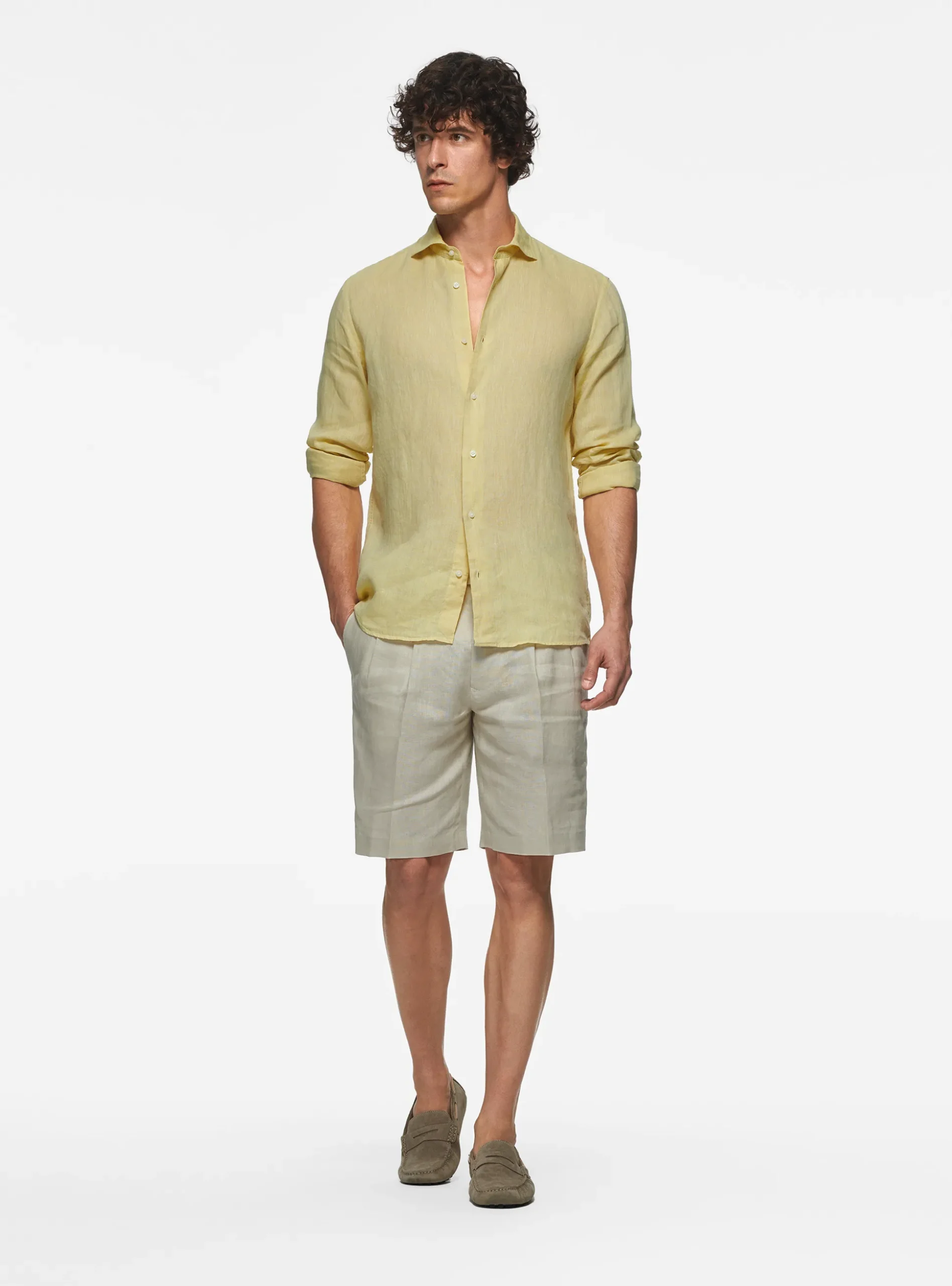 Camicia in puro lino