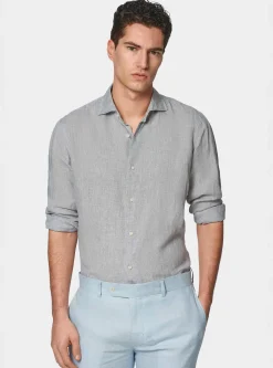 Camicia in puro lino