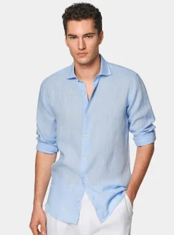 Camicia in puro lino