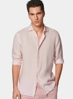Camicia in puro lino